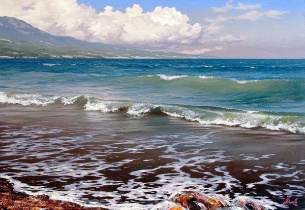 Алексей Адамов, Пейзажная живопись