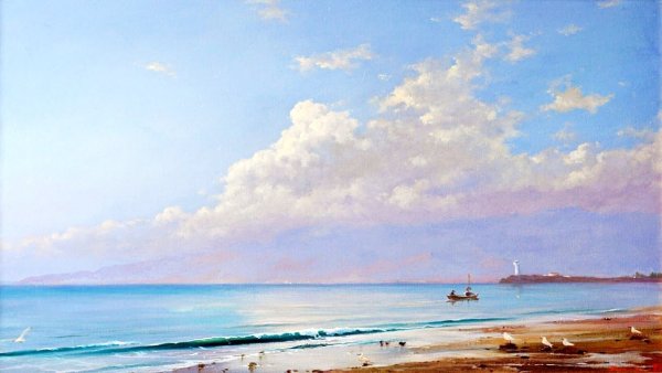 Художник Георгий Дмитриев маринист