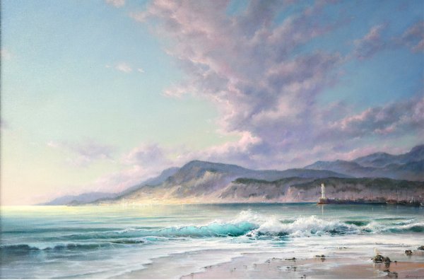 Маринист Георгий Дмитриев