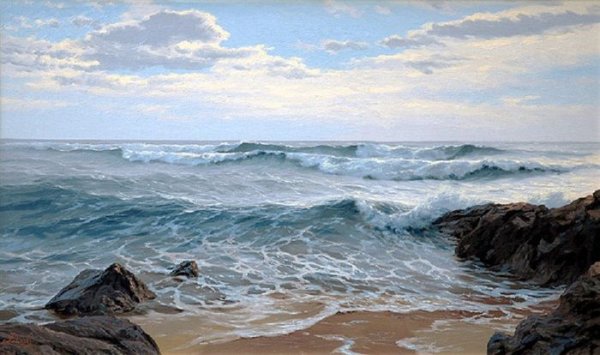 Адамов Алексей художник-маринист