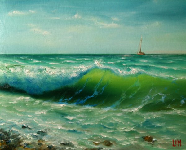 Морской пейзаж Сергей Лим