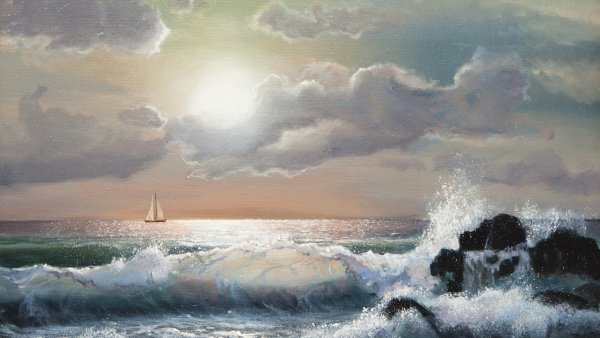 Картина море