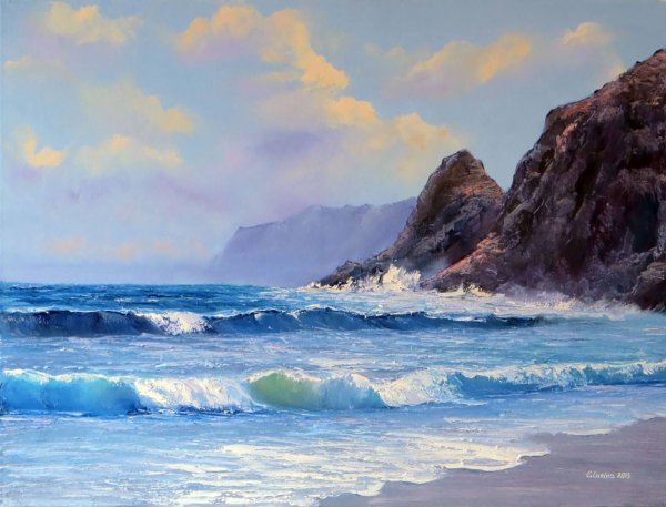 Сахаров Игорь живопись море