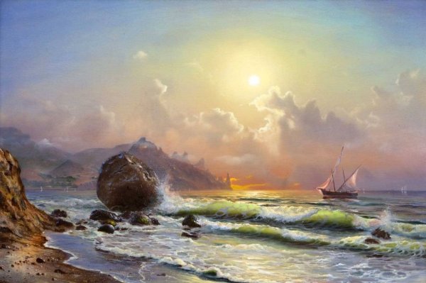 Художник маринист Оноприенко Игорь