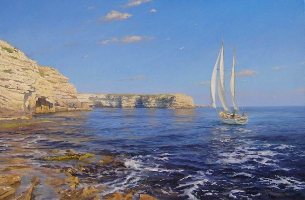 Художник Геннадий Кириченко картины морские пейзажи