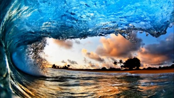 Необычайно красивое море