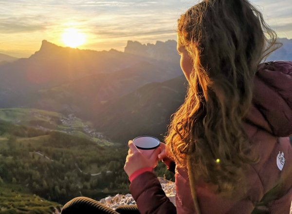 Человек в горах