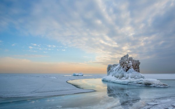 Зимнее море