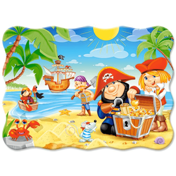 Пазл пираты Castorland