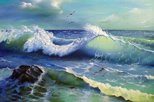 Александр Южаков картины море