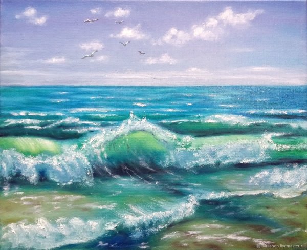 Море маслом