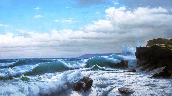 Маринист Владимир Федоров