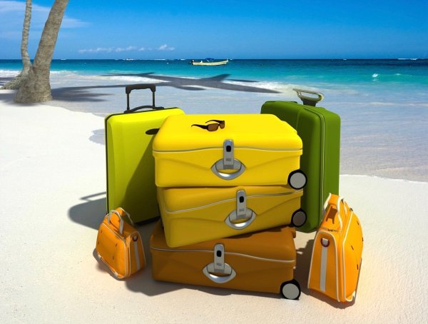 Туристический чемодан