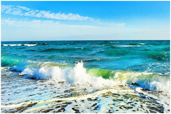 Волны Средиземного моря