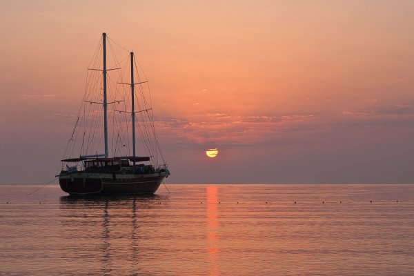 Штиль на море