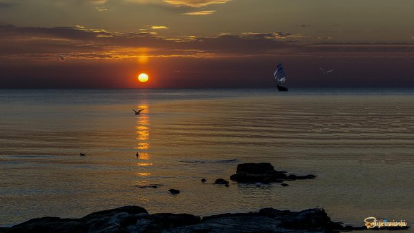 Балтийское море штиль