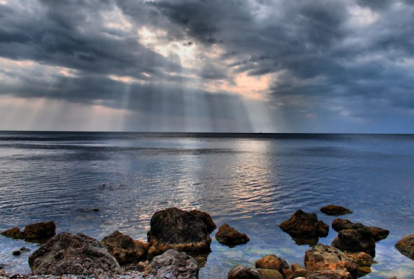 Полный штиль на море