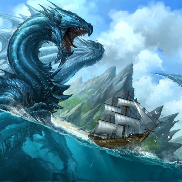 Хафгуфа подводный монстр