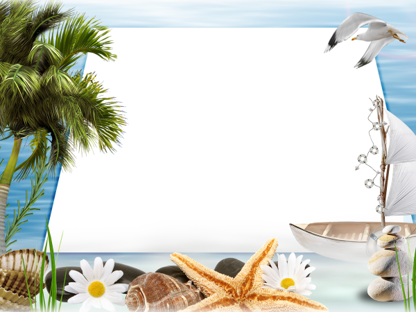Рамка пляж