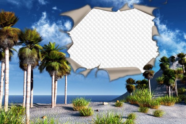 Рамка пляж