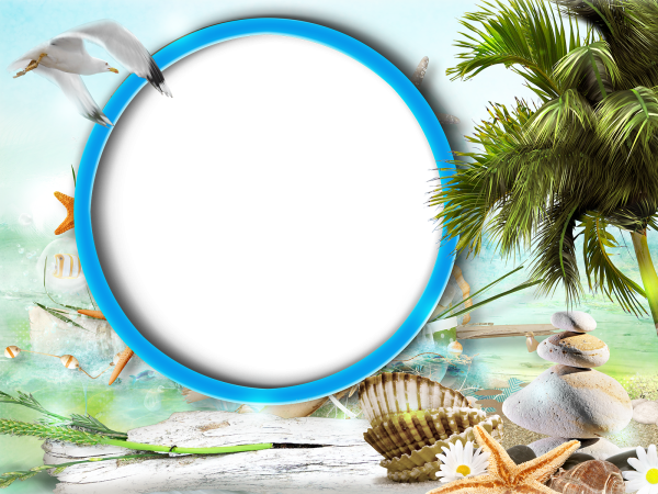 Морские рамки для фотошопа