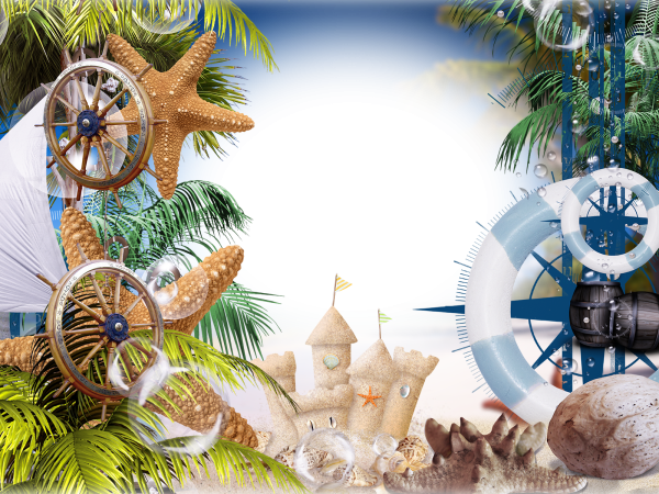 Рамочки с морской тематикой