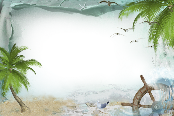 Морские рамки для фотошопа