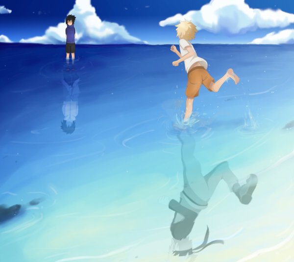 Девушка на берегу моря