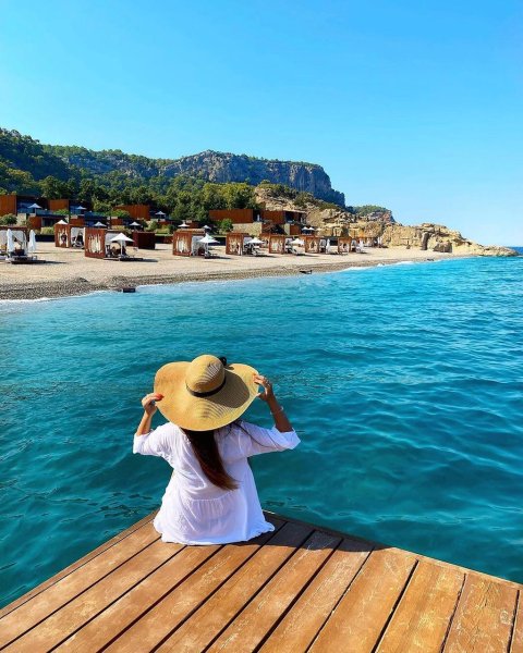 Пляж мовида Анталия