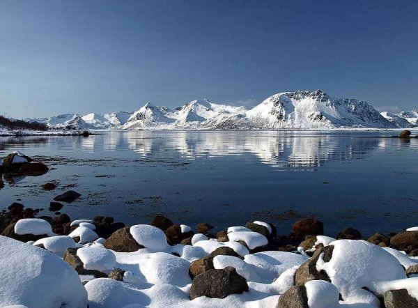 Северное море фьорды