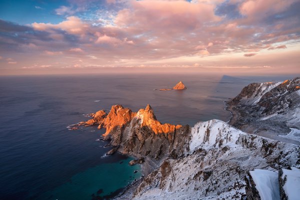 Лофотенские острова Норвегия мрачные