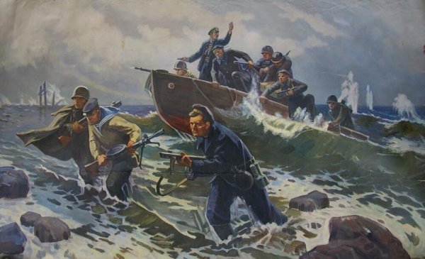 Морская пехота оборона Севастополя