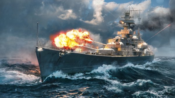 Морской бой World of Warships