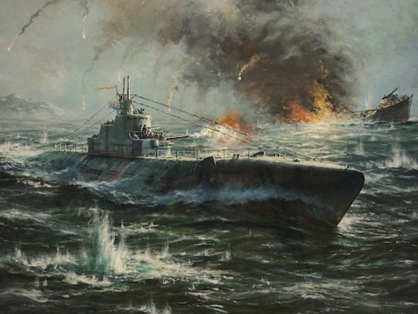 Подводная лодка ВОВ 1941-1945