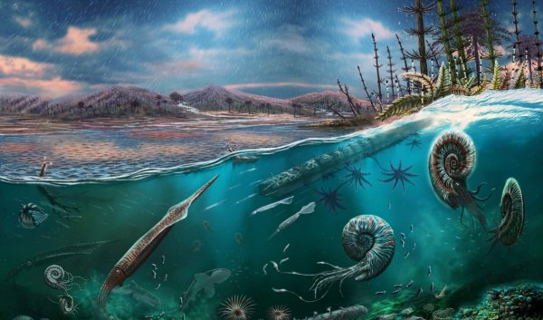 Триасовый период море Тетис