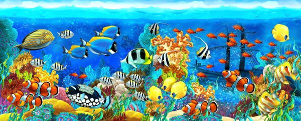 Сказочный подводный мир