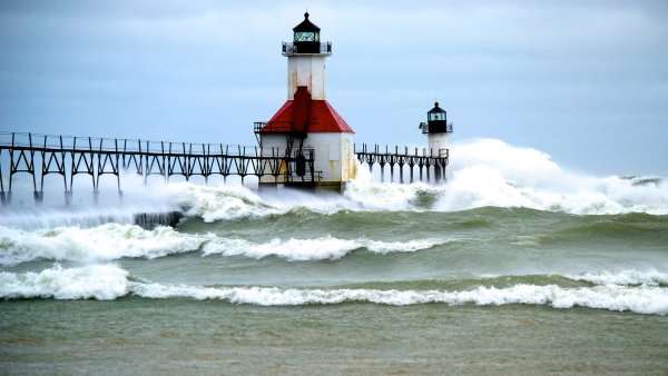 Маяк Lighthouse Мичиган