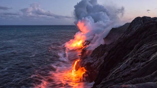 Горящее море