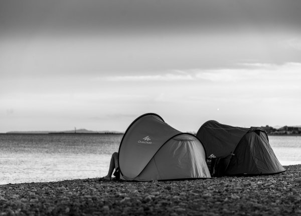 Палатка на природе