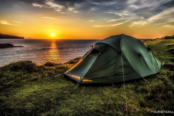 Палатка внутри