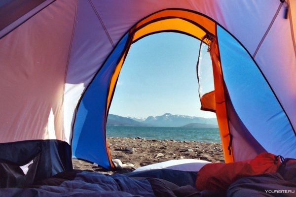 Палаточный кемпинг на черном море