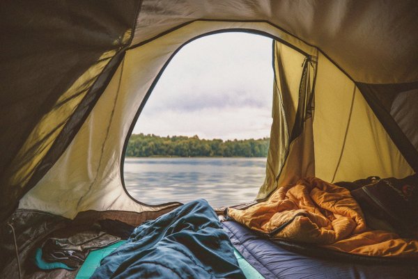 Палатка в горах