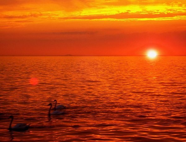 Закат солнца