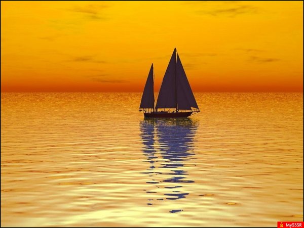 Красивый закат