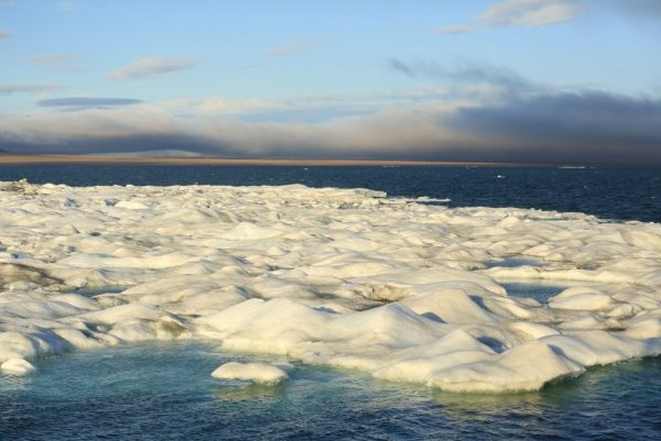 Рельеф Чукотского моря