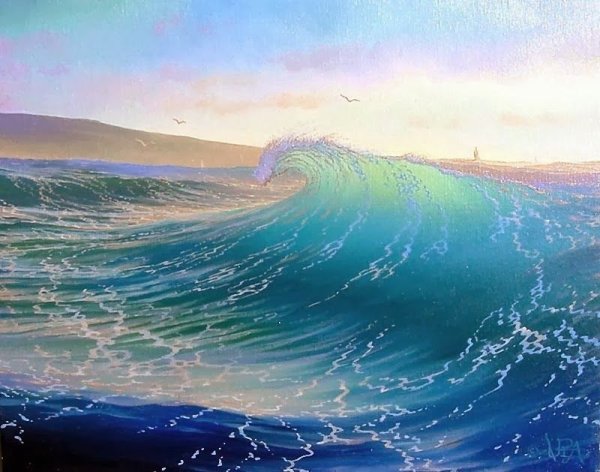 Море рисунок