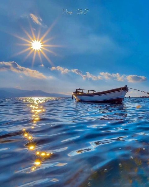 Пейзаж вид на море