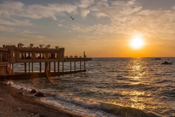 Алушта вид с моря