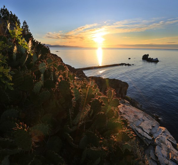 Прибрежный аквальный комплекс возле горы Аю-Даг