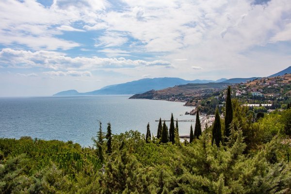 Крым Алушта море